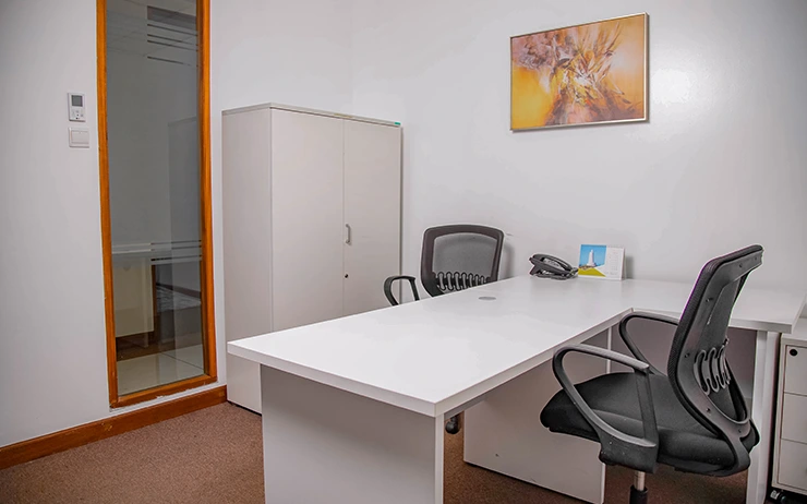 Serviced office space
