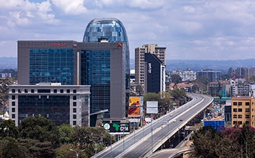 Serviced office work spaces